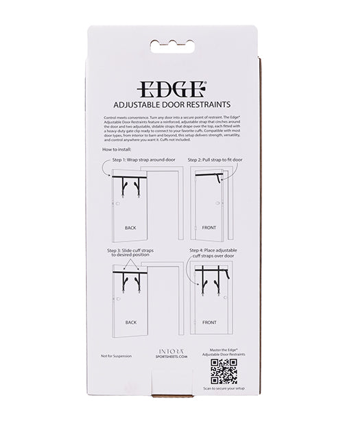 Edge Adjustable Door Restraints by Edge