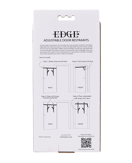 Edge Adjustable Door Restraints by Edge