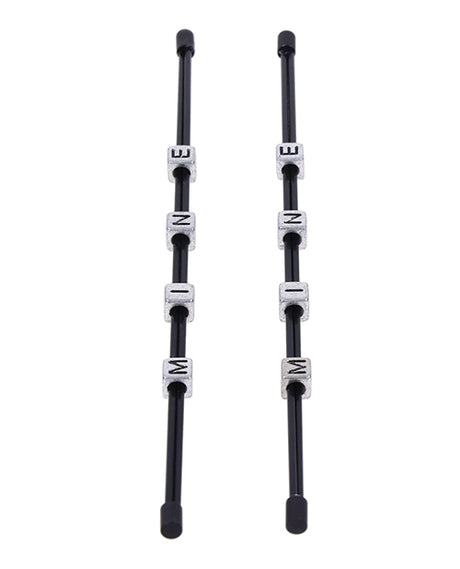 Edge MINE Pinching Rods — Black Nipple Pinchers, Pair