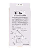 Edge MINE Pinching Rods — Black Nipple Pinchers, Pair