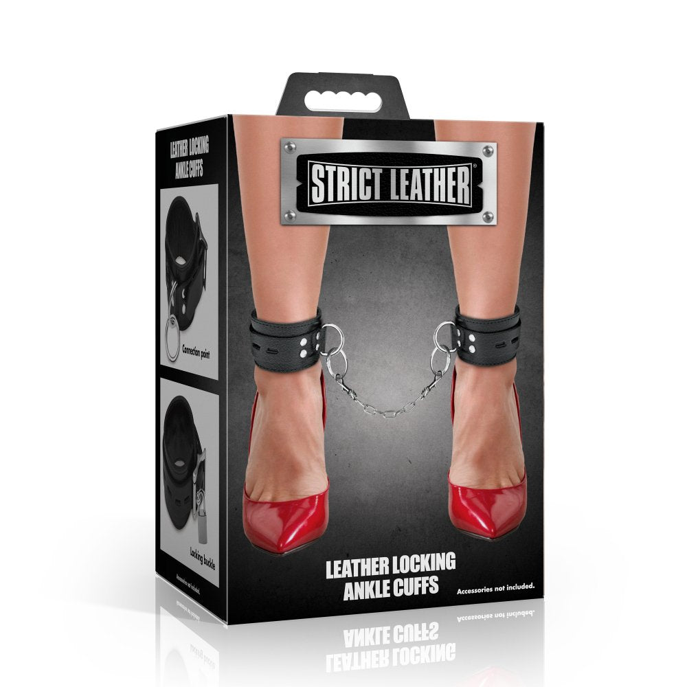 Strict Leather Standard Locking Ankle Cuffs - image 2