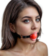 Red Silicone Ball Gag - image 1