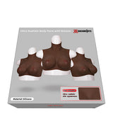 XX-DREAMTOYS Ultra Realistic B Cup Breast Form Small - Black by XX-Dreamtoys