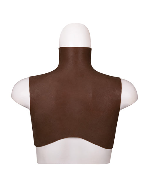 XX-DREAMTOYS Ultra Realistic E Cup Breast Form Large - Black by XX-Dreamtoys