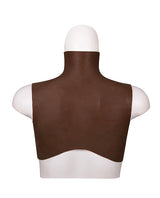 XX-DREAMTOYS Ultra Realistic E Cup Breast Form Large - Black by XX-Dreamtoys