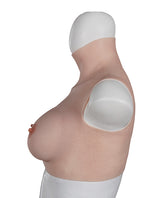 XX-DREAMSTOYS Ultra Realistic D Cup Breast Form Medium - Ivory by XX-Dreamtoys