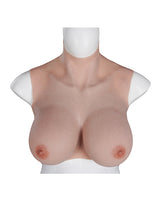 XX-DREAMSTOYS Ultra Realistic E Cup Breast Form Large - Ivory by XX-Dreamtoys