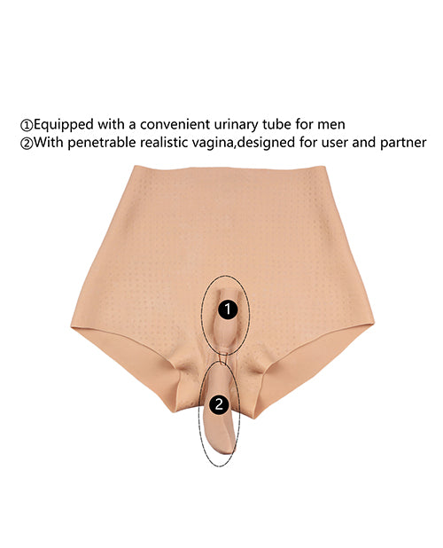 XX-DREAMSTOYS Ultra Realistic Vagina Form Medium - Ivory by XX-Dreamtoys