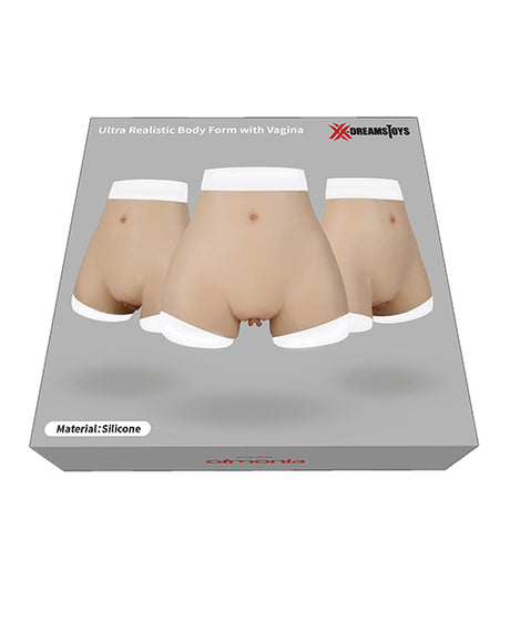 XX-DREAMSTOYS Ultra Realistic Vagina Form Large - Ivory by XX-Dreamtoys