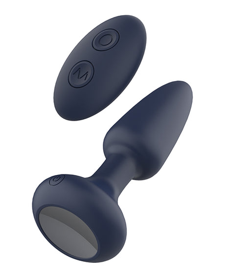Star Troopers Venus Rotating Anal Plug with Remote — Black