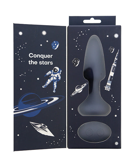 Star Troopers Venus Rotating Anal Plug with Remote — Black