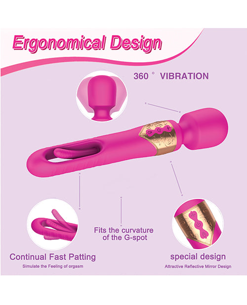 Ellie Flicking Wand - Hot Pink by Secwell