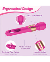 Ellie Flicking Wand - Hot Pink by Secwell