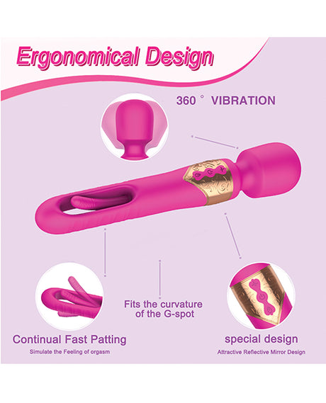 Ellie Flicking Wand - Hot Pink by Secwell