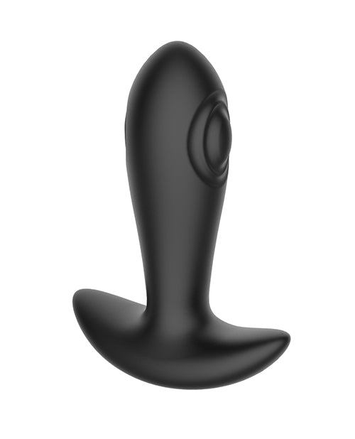 Reggie Tapping Anal Plug - Black by Secwell