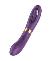 Lisa Flicking G-Spot Vibrator - Purple by Secwell