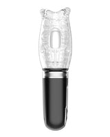 Thrusting, Rotating & Vibrating Oral Sex Masturbator - Black by Secwell
