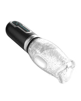Thrusting, Rotating & Vibrating Oral Sex Masturbator - Black by Secwell