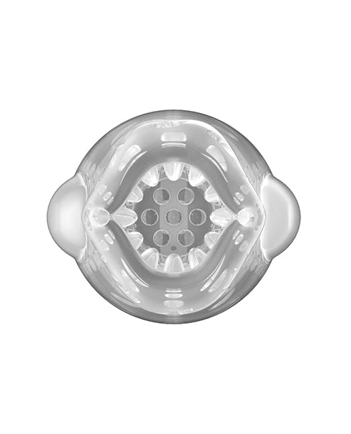 Thrusting, Rotating & Vibrating Oral Sex Masturbator - Black by Secwell