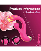 Bump Orgasm Turning Vibration G-Spot Massager - Pink by Secwell