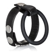 CalExotics Large Leather Ball Spreader – Adjustable Strap & Ring - SE1412023