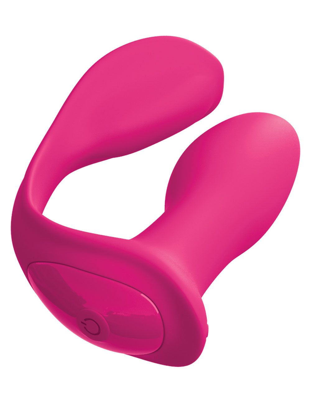 Threesome Double Ecstacy Silicone Vibrator - Pink by Pipedream