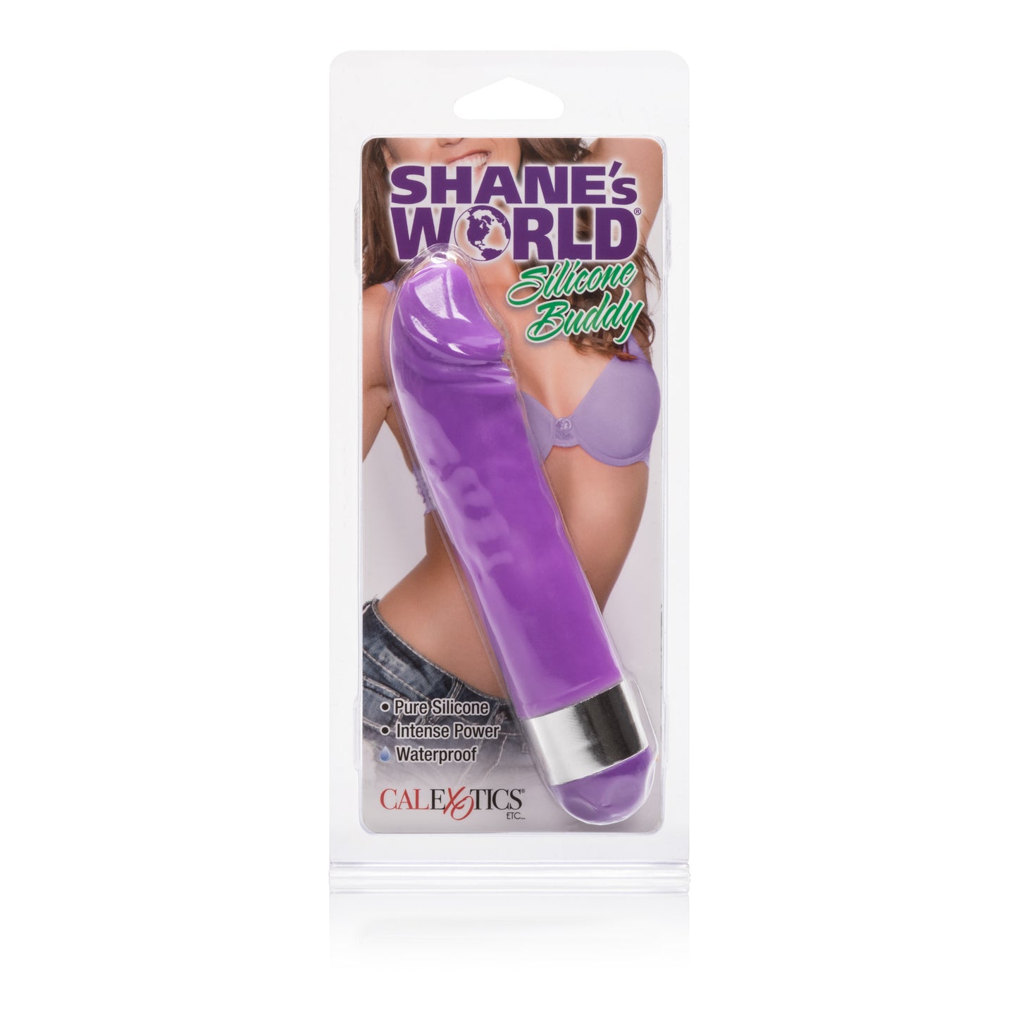 Shane's World Silicone Buddy - Purple by CalExotics