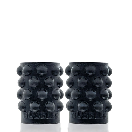 Oxballs Bubbles Nipsuckers, Black — Liquid Platinum Silicone - OX-1923-BLKREG