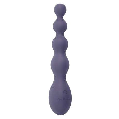 Evolved Novelties Rumpy Bumpy Purple Beaded Anal Vibrator - ZE-RS-5148-2