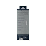 VeDO Spank Rechargeable Ultra-Grip Vibrating Stroker (Clear) - VI-S1008