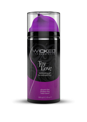 Wicked Sensual Care Toy Love Gel for Intimate Toys — 3.3 fl oz - WS-90103