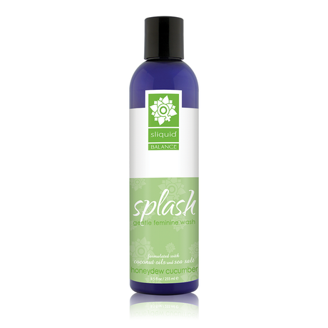 Sliquid Balance Splash Honeydew Cucumber Feminine Wash 8.5 oz - SLIQ028