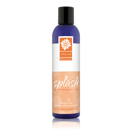 Sliquid Balance Splash Mango Passion Feminine Wash, 8.5 oz - SLIQ050