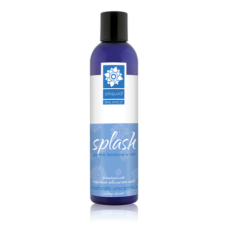 Sliquid Balance Splash Unscented Feminine Wash, 8.5 oz - SLIQ024