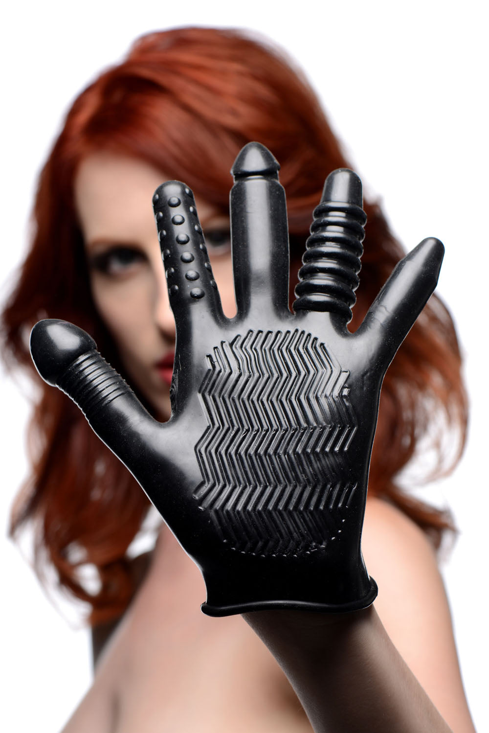 Pleasure Poker Textured Glove by XR Brands