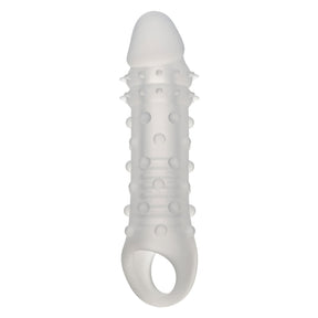 CalExotics Performance Maxx Adonis Liquid Silicone Sleeve — Clear (1.75" Head) - SE1632903