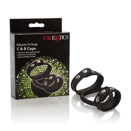 Silicone Tri-Snap C & B Cage by CalExotics