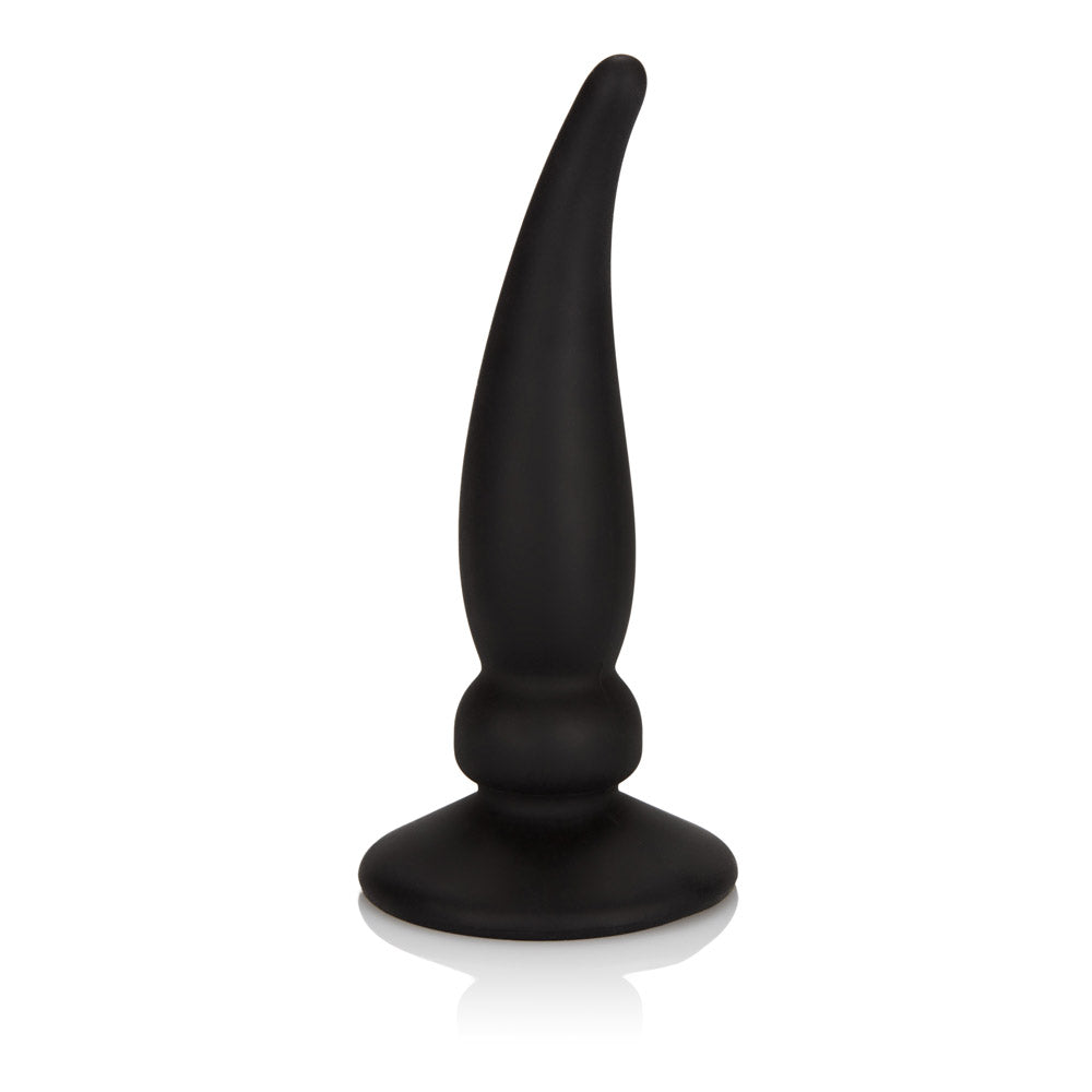 CalExotics Silicone Rump Rider Tapered Anal Plug with Suction Base - SE0414032