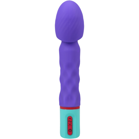 Doc Johnson Mood Intense G Rechargeable Silicone Vibrator — Purple - DJ1472-02-BX