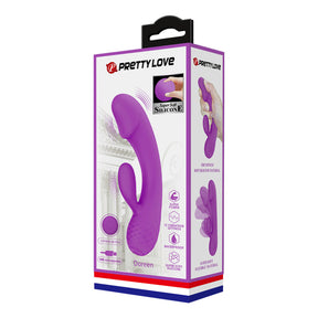 Pretty Love Doreen Rechargeable G-Spot Rabbit Vibrator, 6.89 in - BI-014666-1