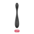 Honey Play Box Puff App-Control Inflatable Kegel Ball, Black, 9.11" - H-PB-59-990BL