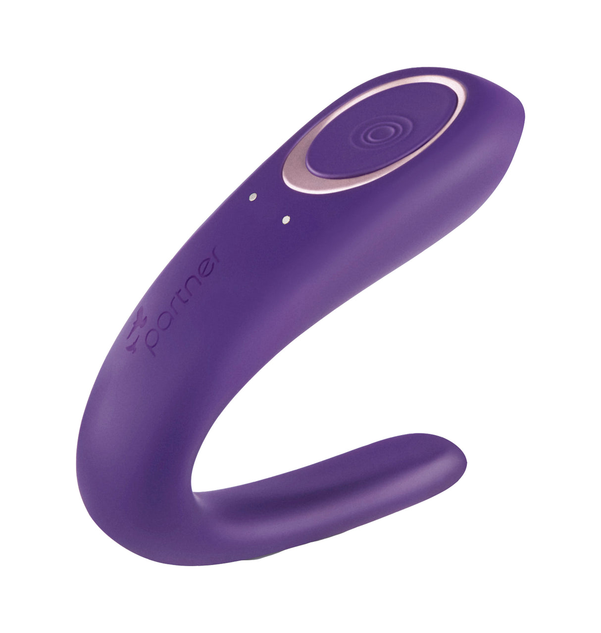 Satisfyer Partner Silicone Couples Vibrator — Rechargeable, Waterproof - PA-PARTNER