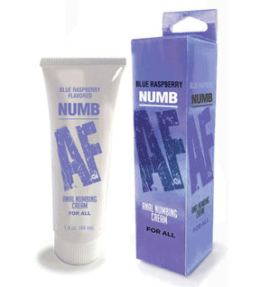 Little Genie Numb AF Anal Desensitizer Gel — Blue Raspberry 1.5 oz - LG-BT.618
