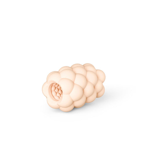 nsnovelties Pocket Pals Reversible TPE Stroker — Bubbles White - NSN-1020-41