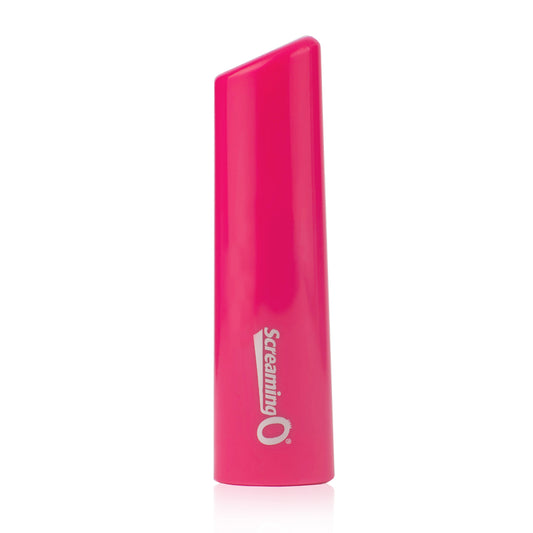 Screaming O Positive Angle Rechargeable Vibrator, Pink - APA-PK-101E