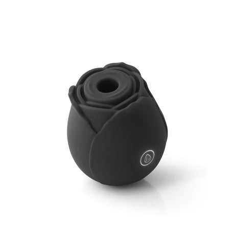 nsnovelties INYA The Rose Clitoral Stimulator — Black, Silicone, Rechargeable - NSN-0554-63