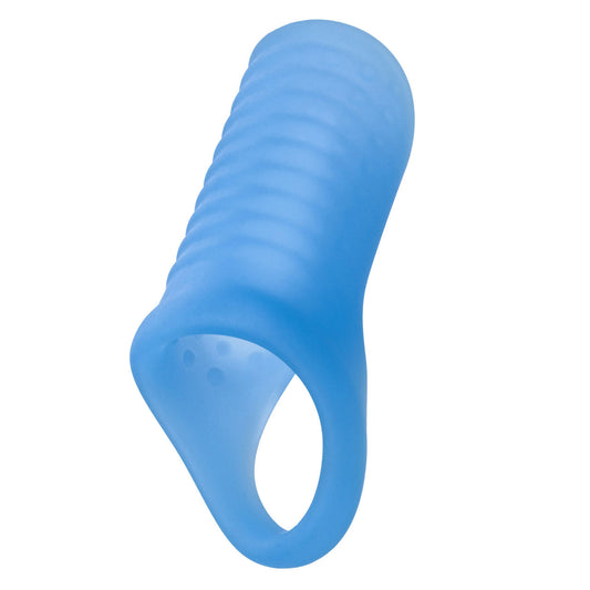 CalExotics Basic Essentials Liquid Silicone Pleasure Enhancer — Blue - SE1739333