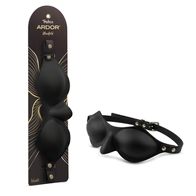 Blush Ardor Blindfold - Puria® Body-Safe Silicone, Black - BL-55535