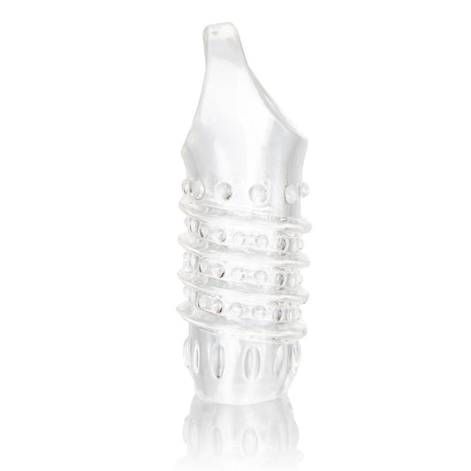 CalExotics Stimulation Enhancer — Clear with Scrotum Strap - SE1605502