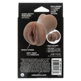 CalExotics Cherry Poppers The Teacher's Pet Masturbator — Brown, 4.25 x 2.5 in - SE0882993